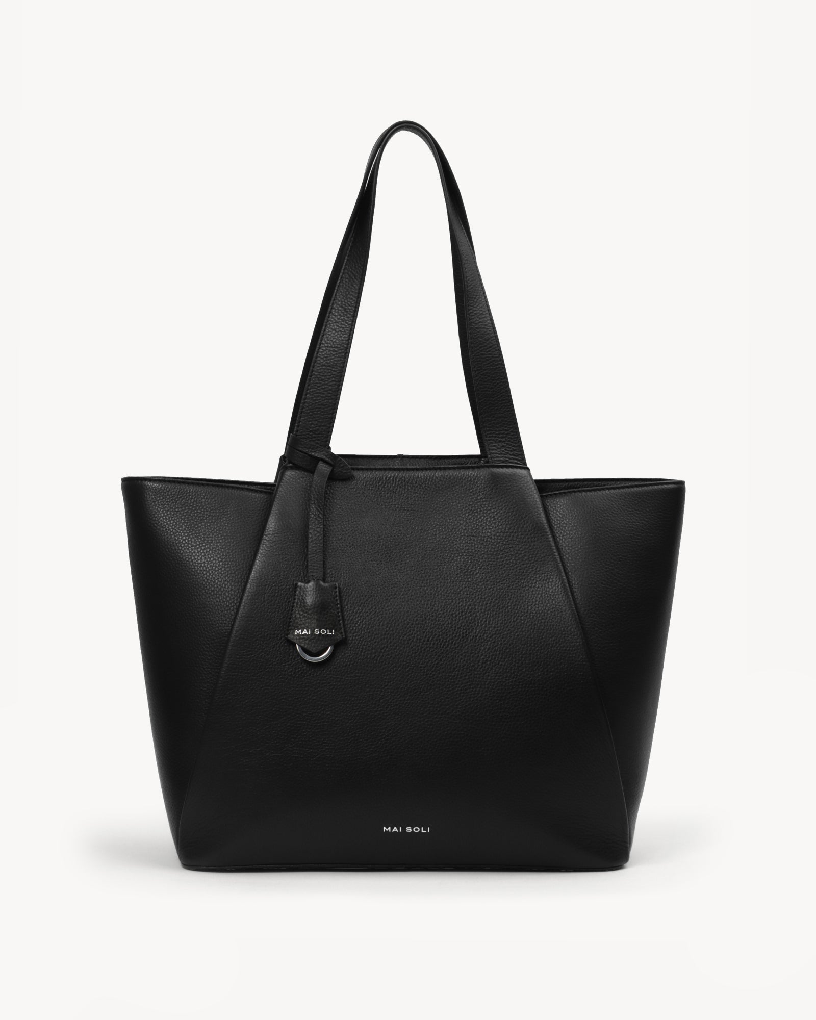 Clover Oversized Tote Bag - Black – Mai Soli