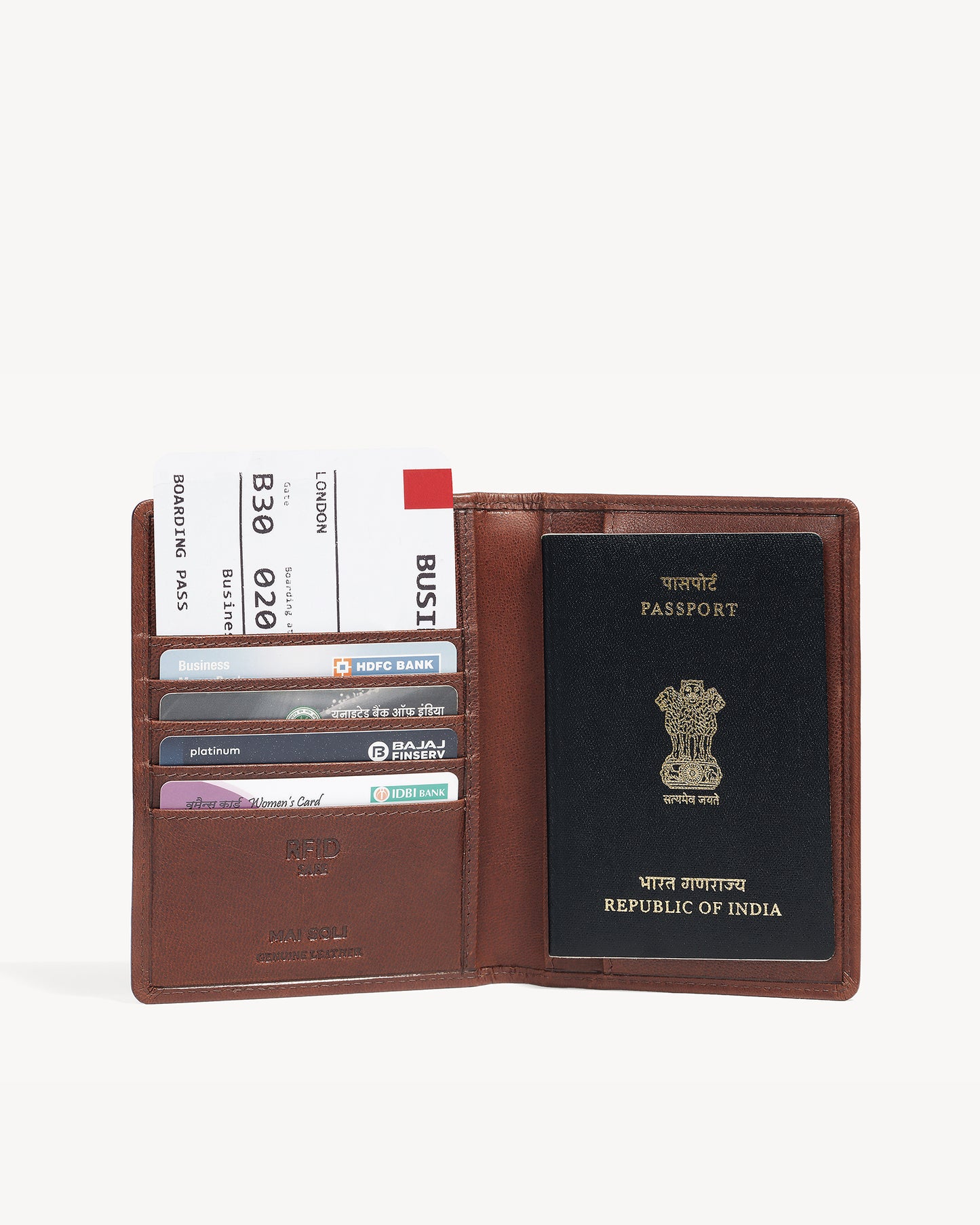 Explorer Travel Wallet - Vintage Brown