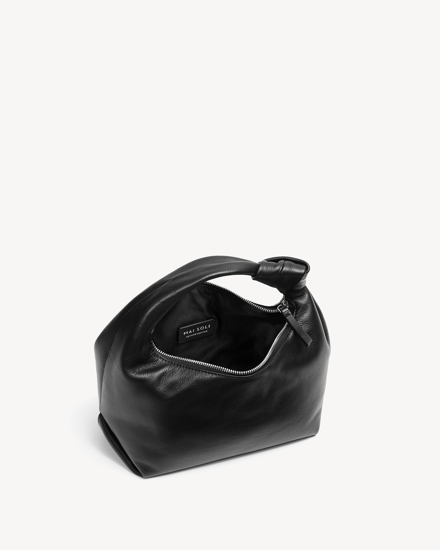 Diana Knotted Handbag - Black