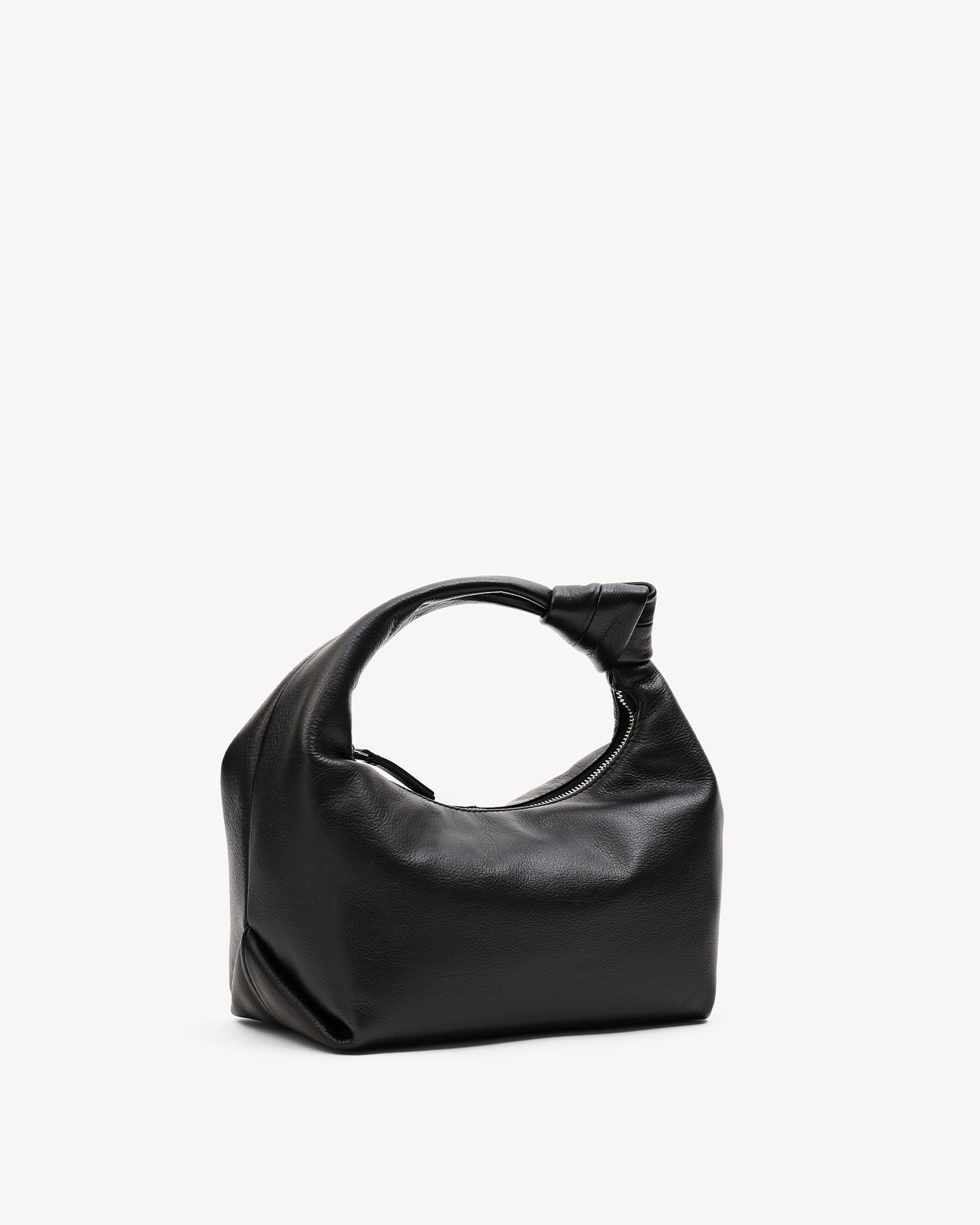 Diana Knotted Handbag - Black