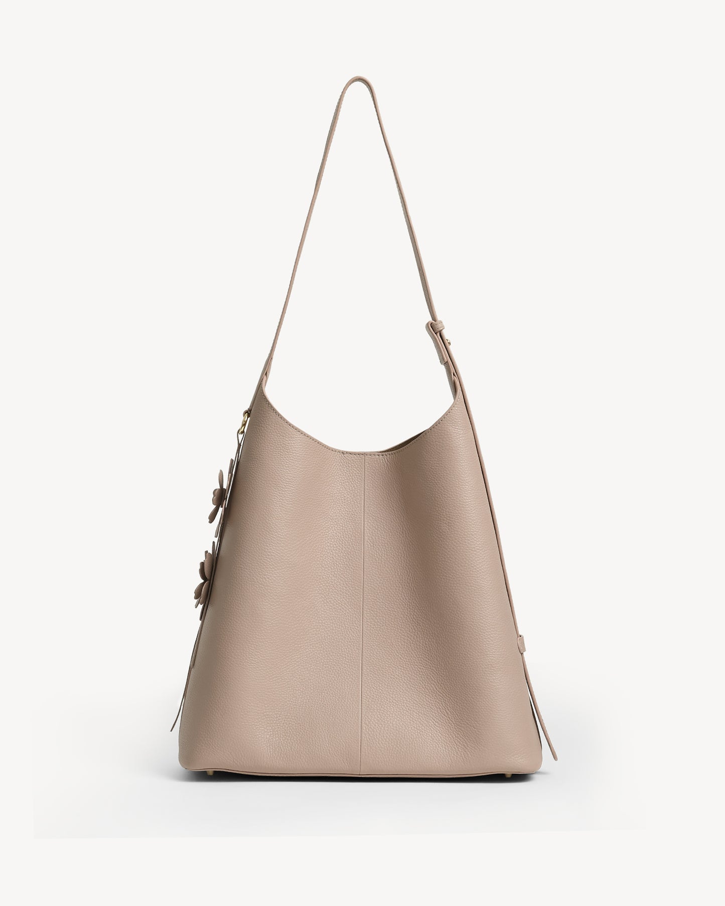 Daphne Large Bucket Tote -Nude