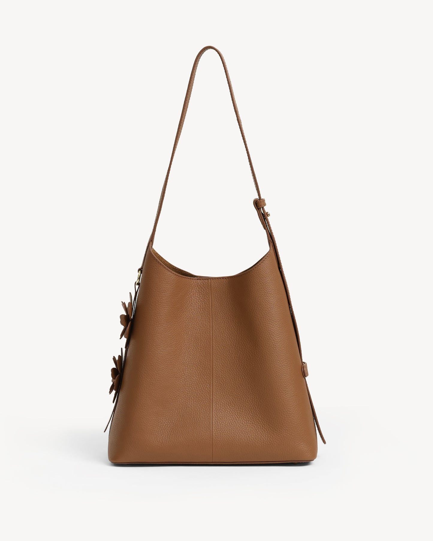 Daphne Large Bucket Tote - Tobacco