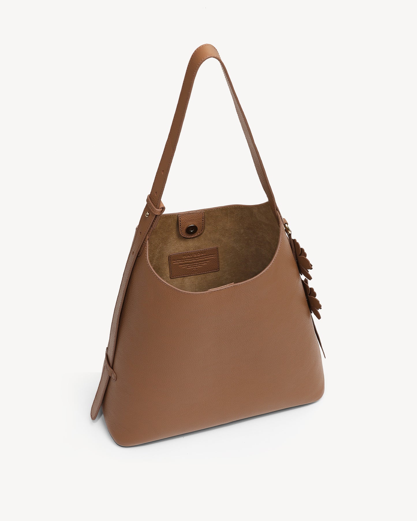 Daphne Large Bucket Tote - Tobacco