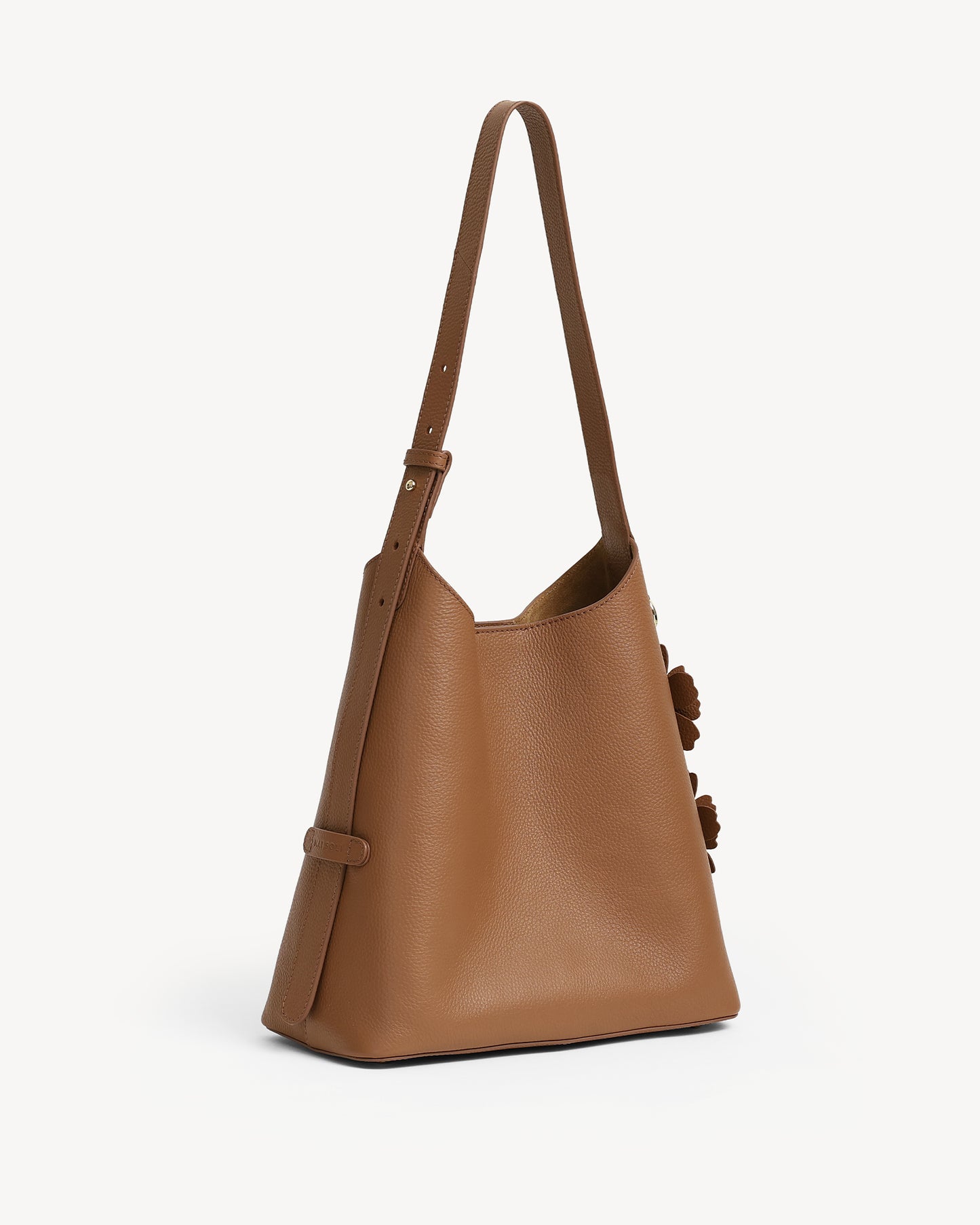 Daphne Large Bucket Tote - Tobacco