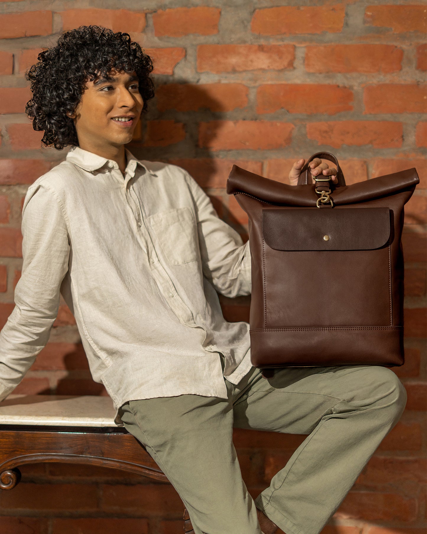 Berlin Backpack - Chestnut Brown