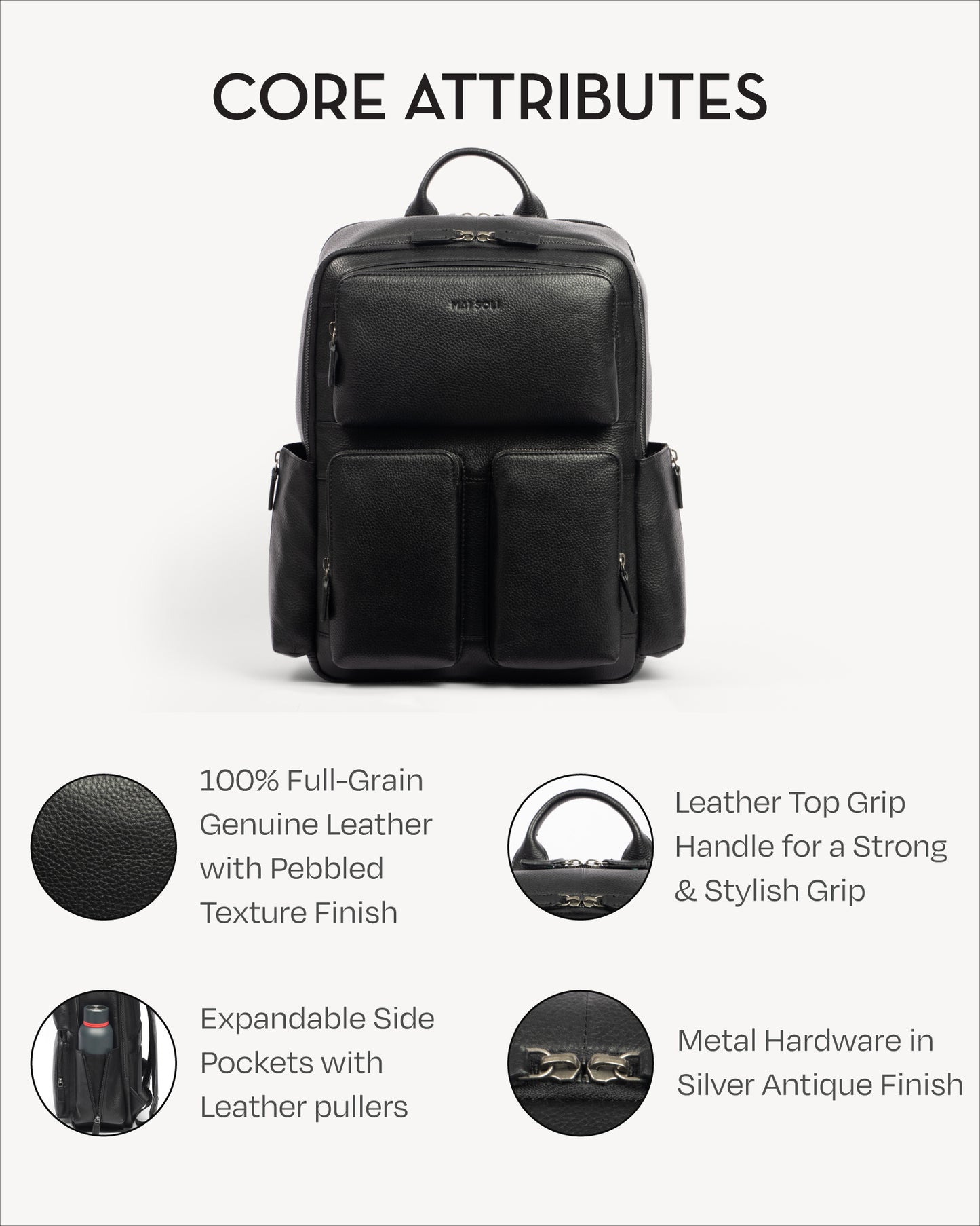 Cairo Backpack - Black