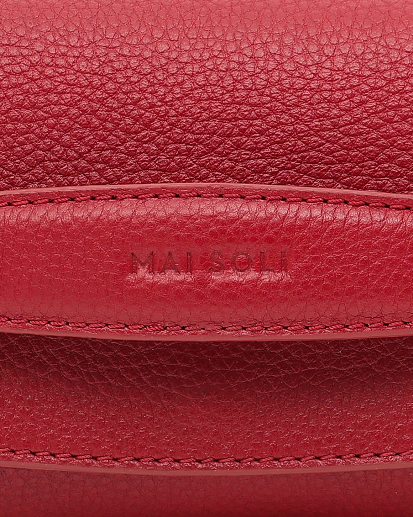 Phoebe Clutch - Scarlet Red