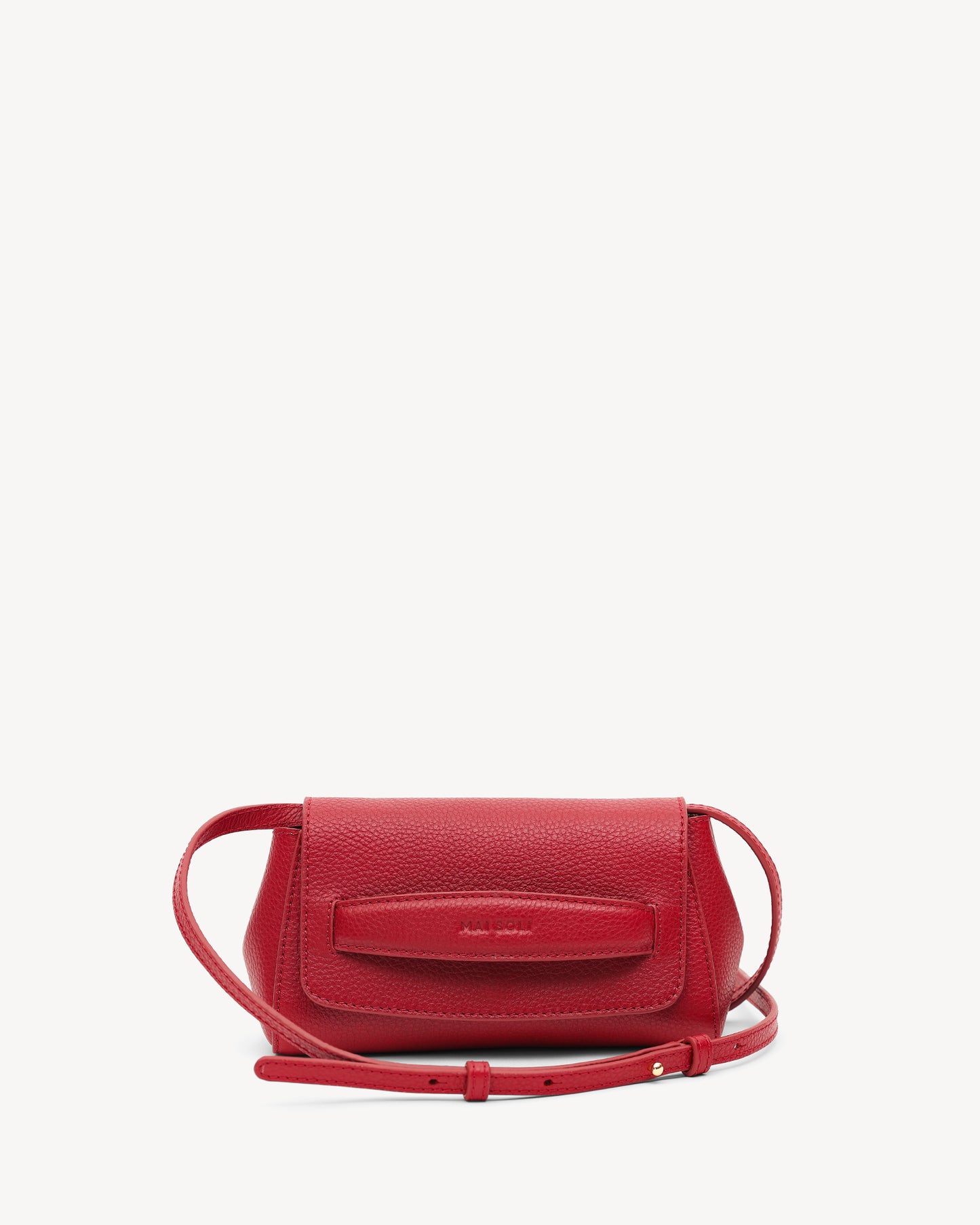 Phoebe Clutch - Scarlet Red