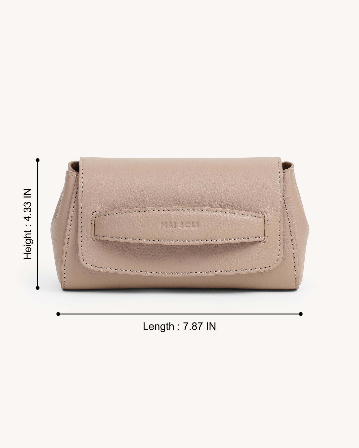 Phoebe Clutch - Nude