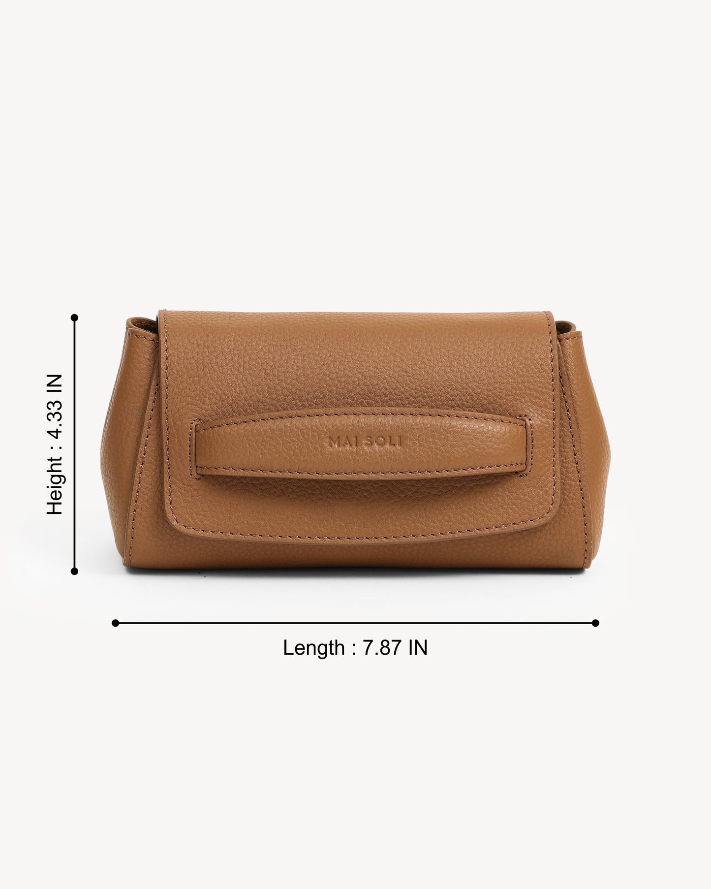 Phoebe Clutch - Tobacco