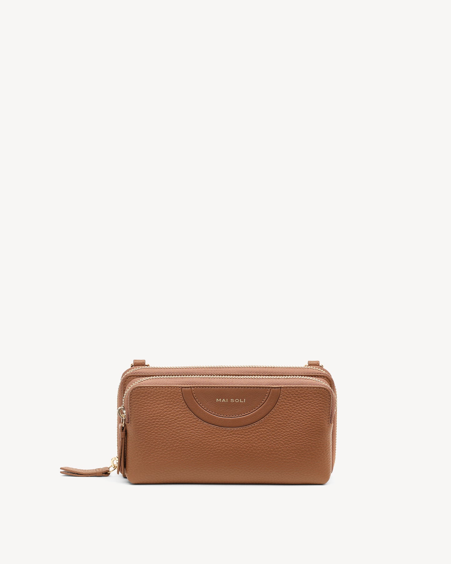 Chloe Clutch Bag - Hazelnut