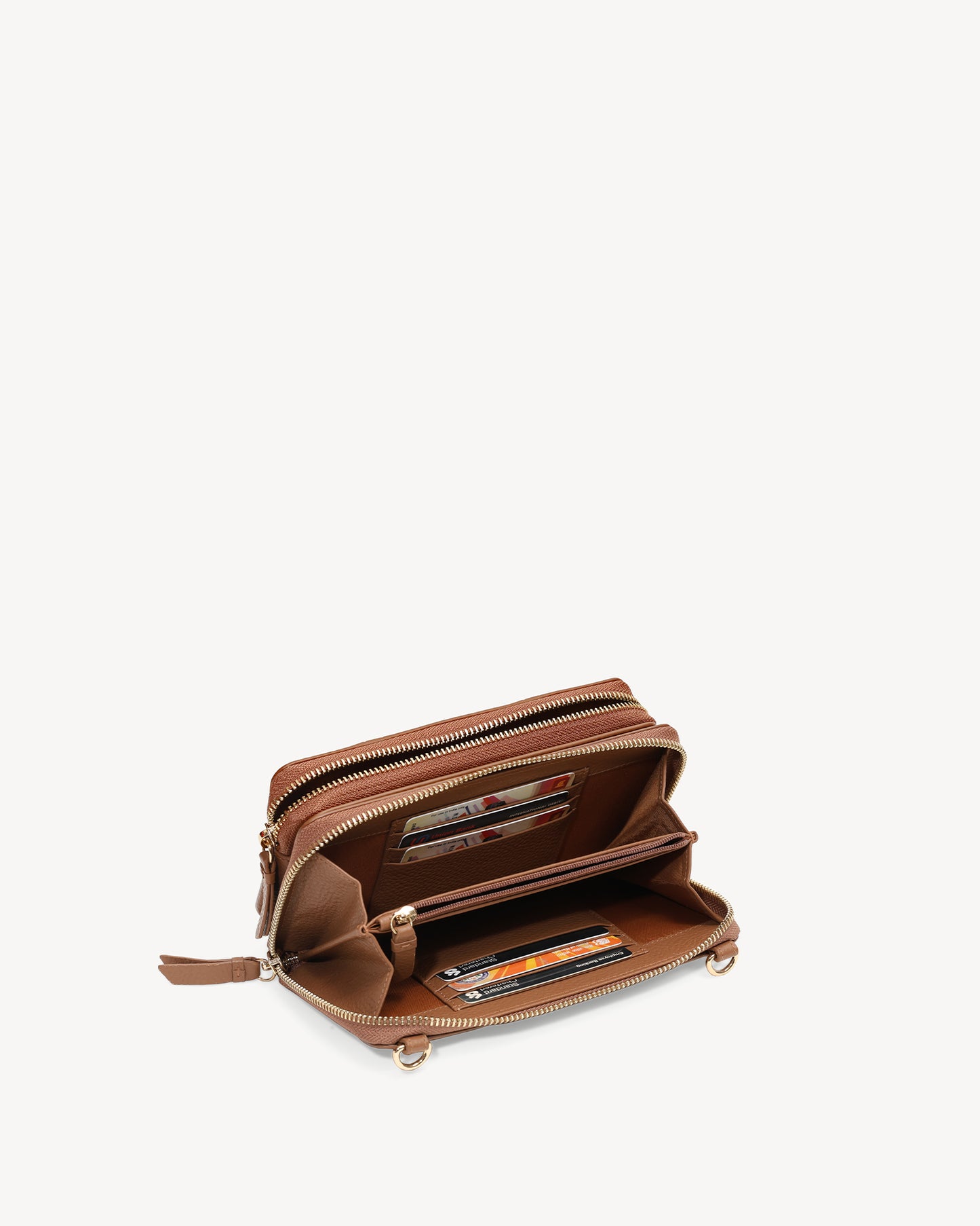 Chloe Clutch Bag - Hazelnut