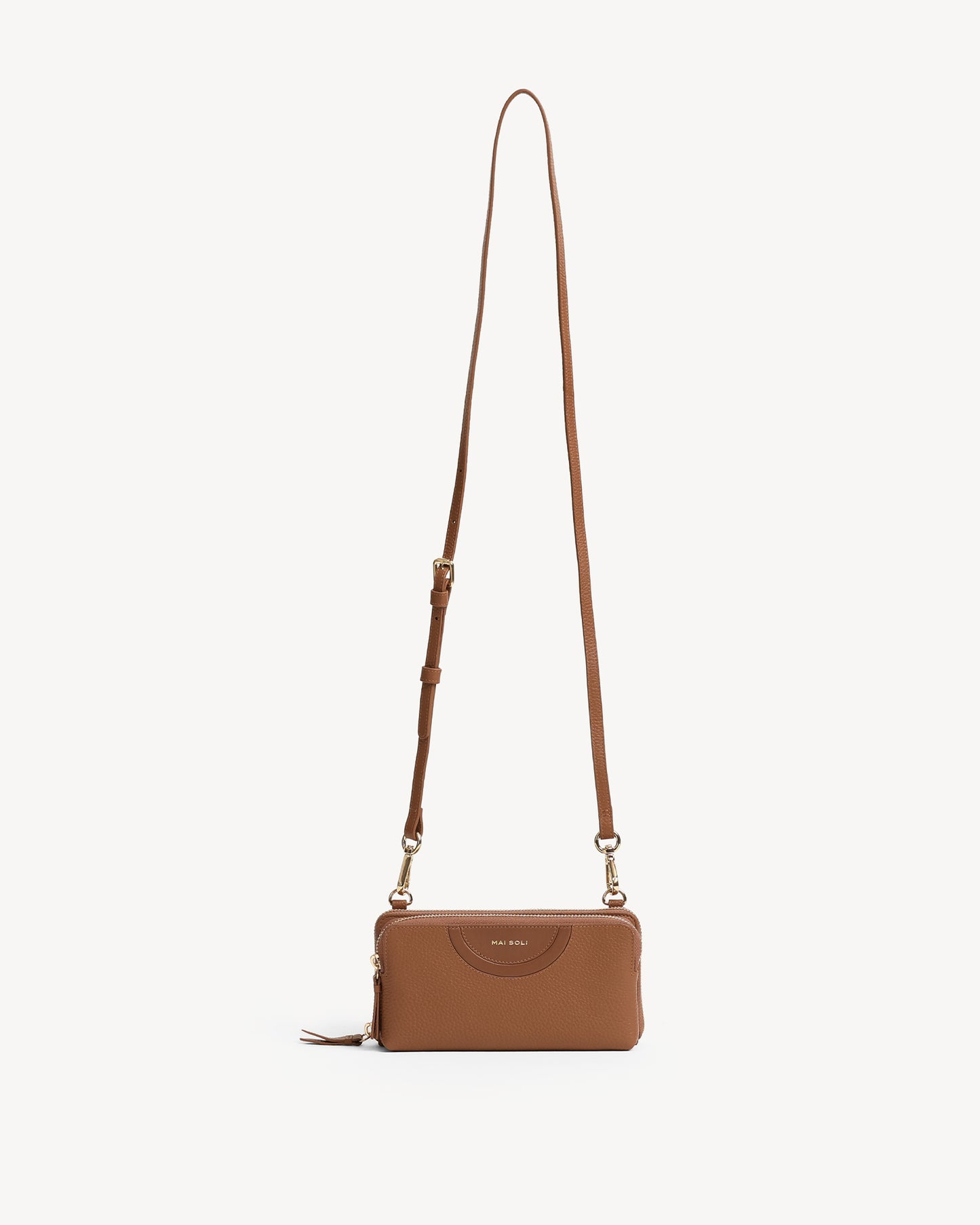 Chloe Clutch Bag - Hazelnut