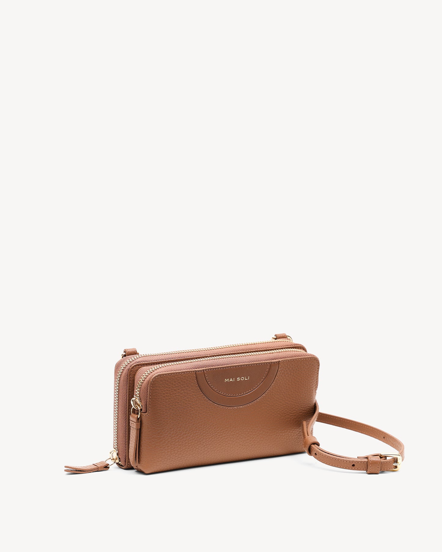 Chloe Clutch Bag - Hazelnut