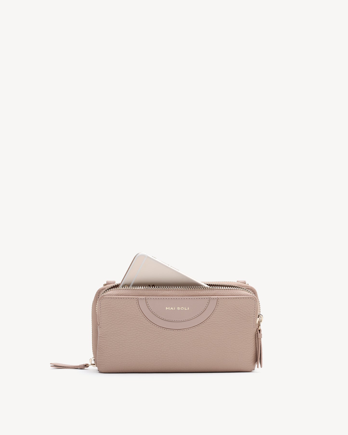 Chloe Clutch Bag - Nude
