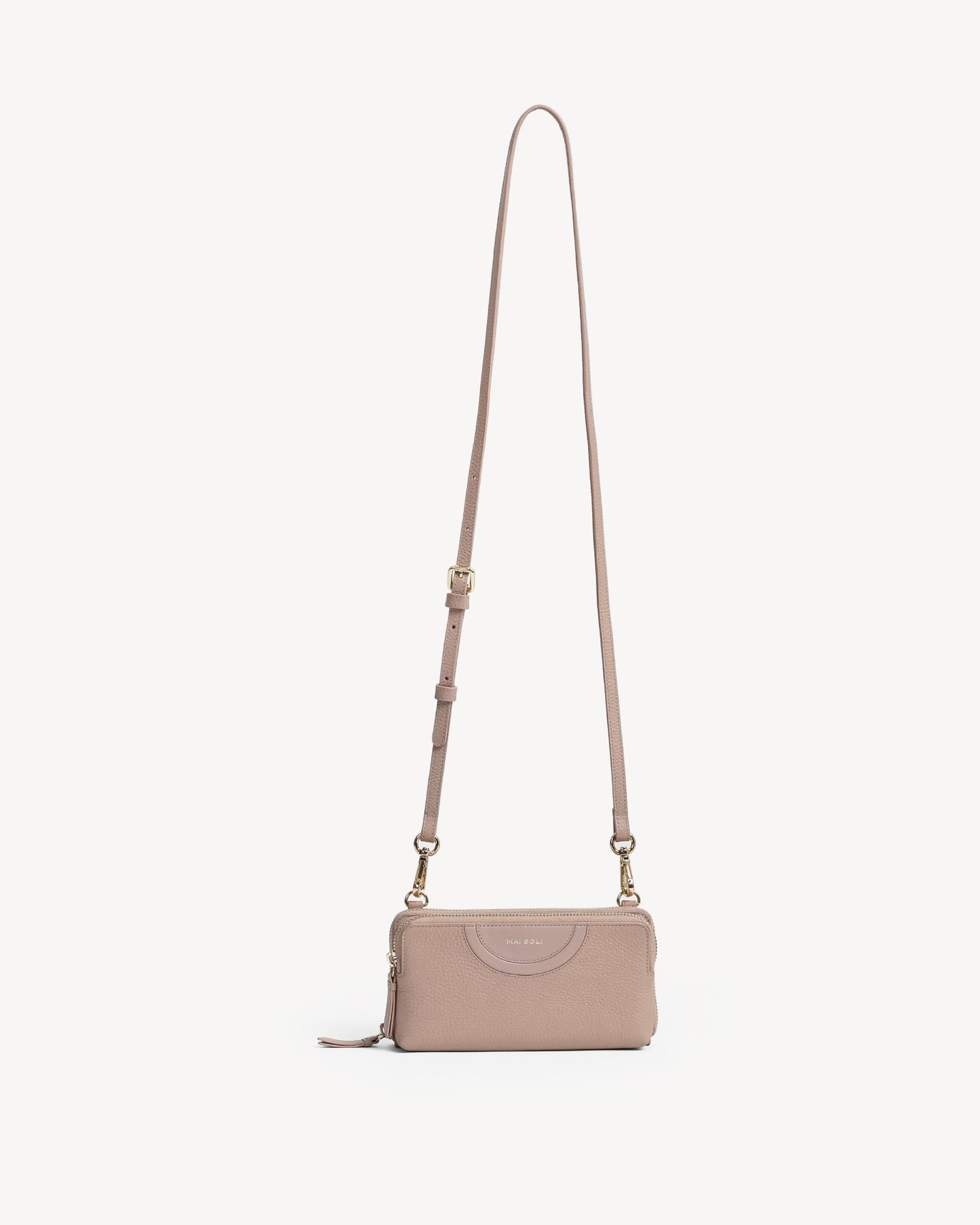 Chloe Clutch Bag - Nude