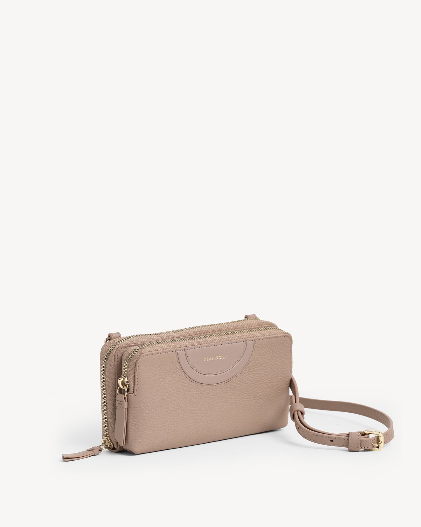 Chloe Clutch Bag - Nude