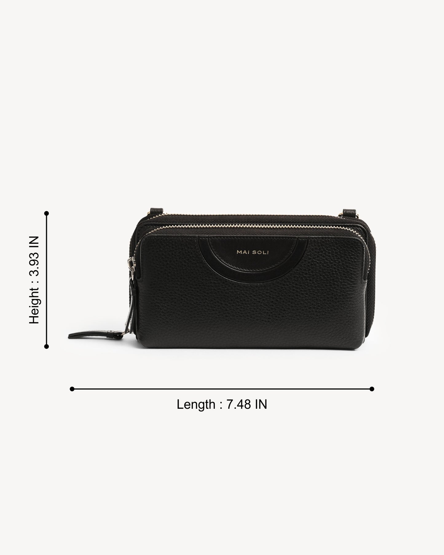 Chloe Clutch Bag - Black