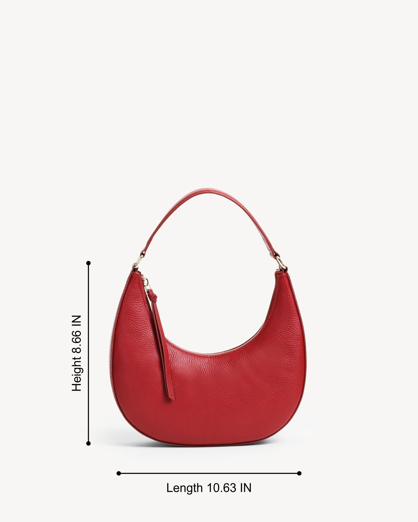 Luna Handbag - Scarlet Red
