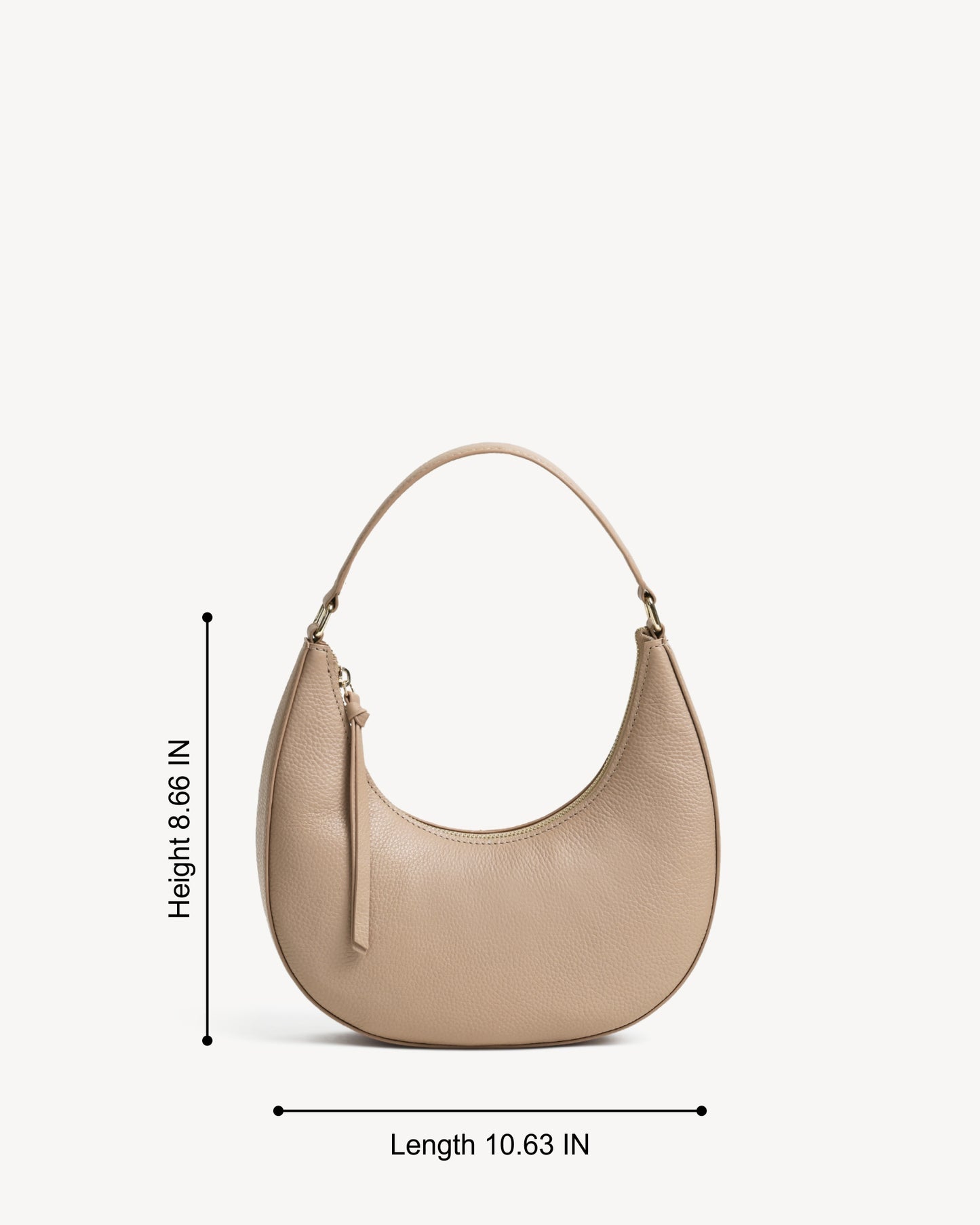 Luna Handbag - Nude