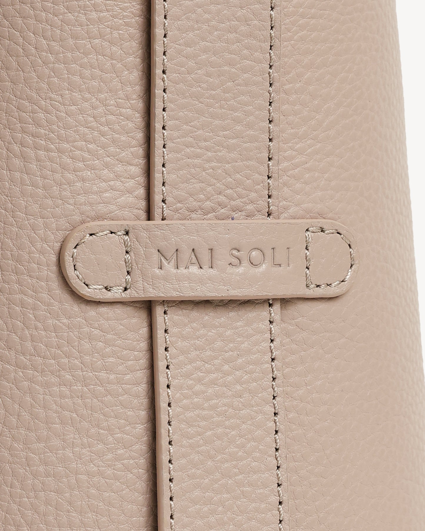 Daphne Bucket Tote Bag - Nude