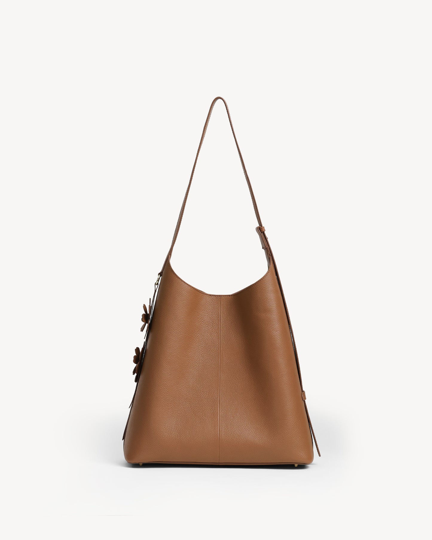 Daphne Bucket Tote Bag (Small) - Tobacco