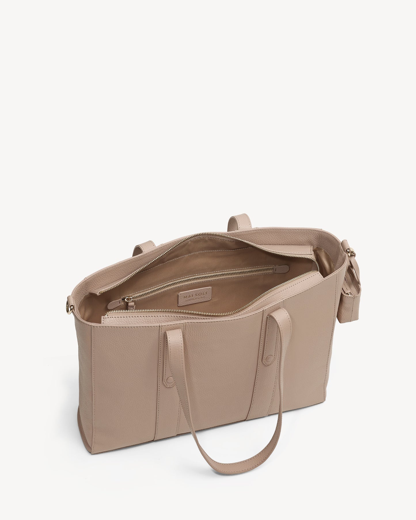 Aristo Tote Bag - Nude