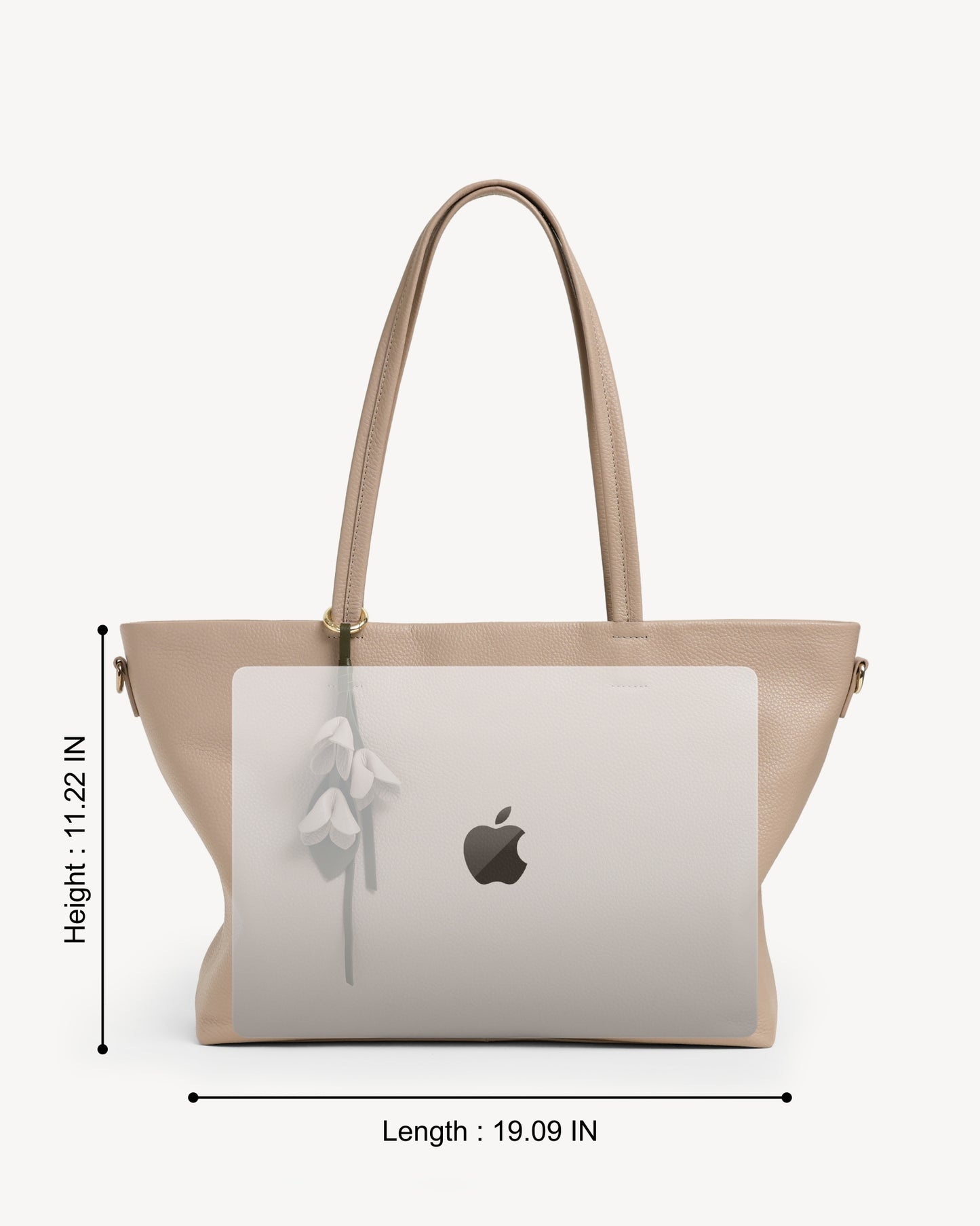 Melissa Tote Bag - Nude
