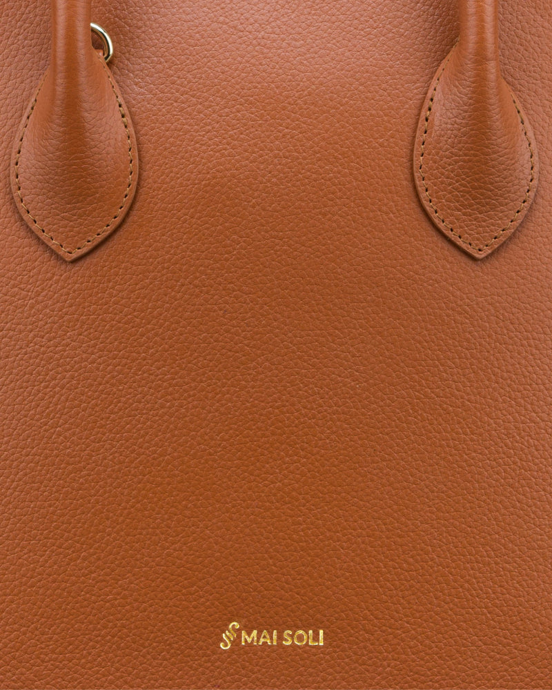 Stella Satchel Bag - Tan