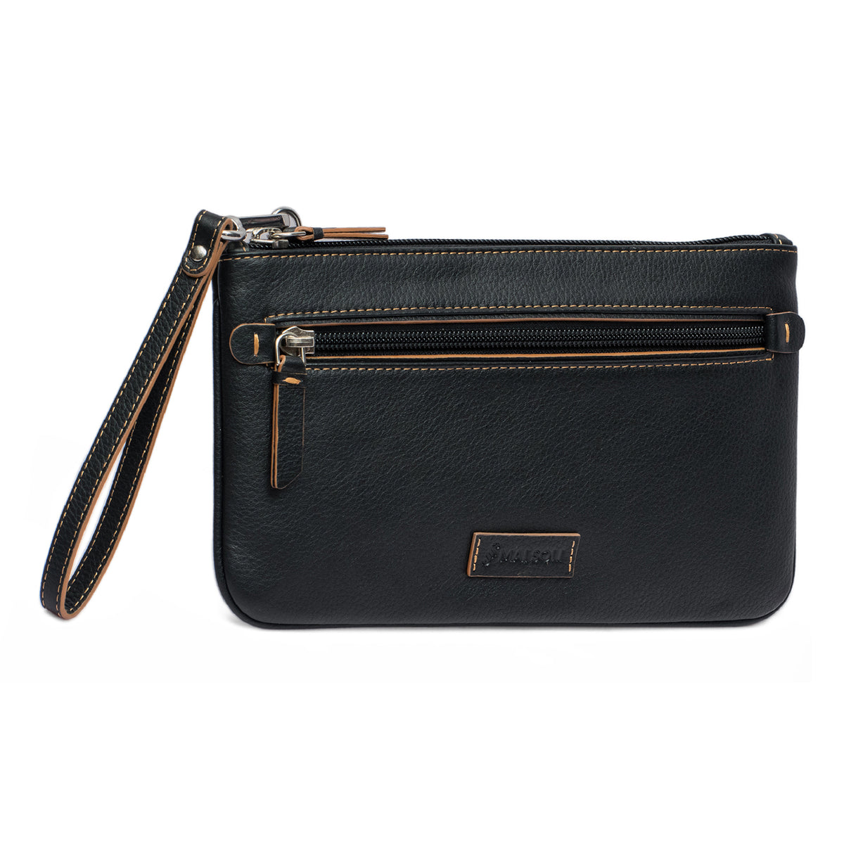 Black 2025 wristlet pouch