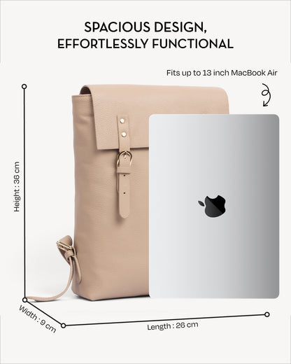Sofia Backpack - Nude