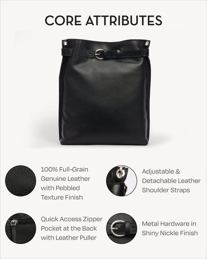 Santorini Backpack - Black