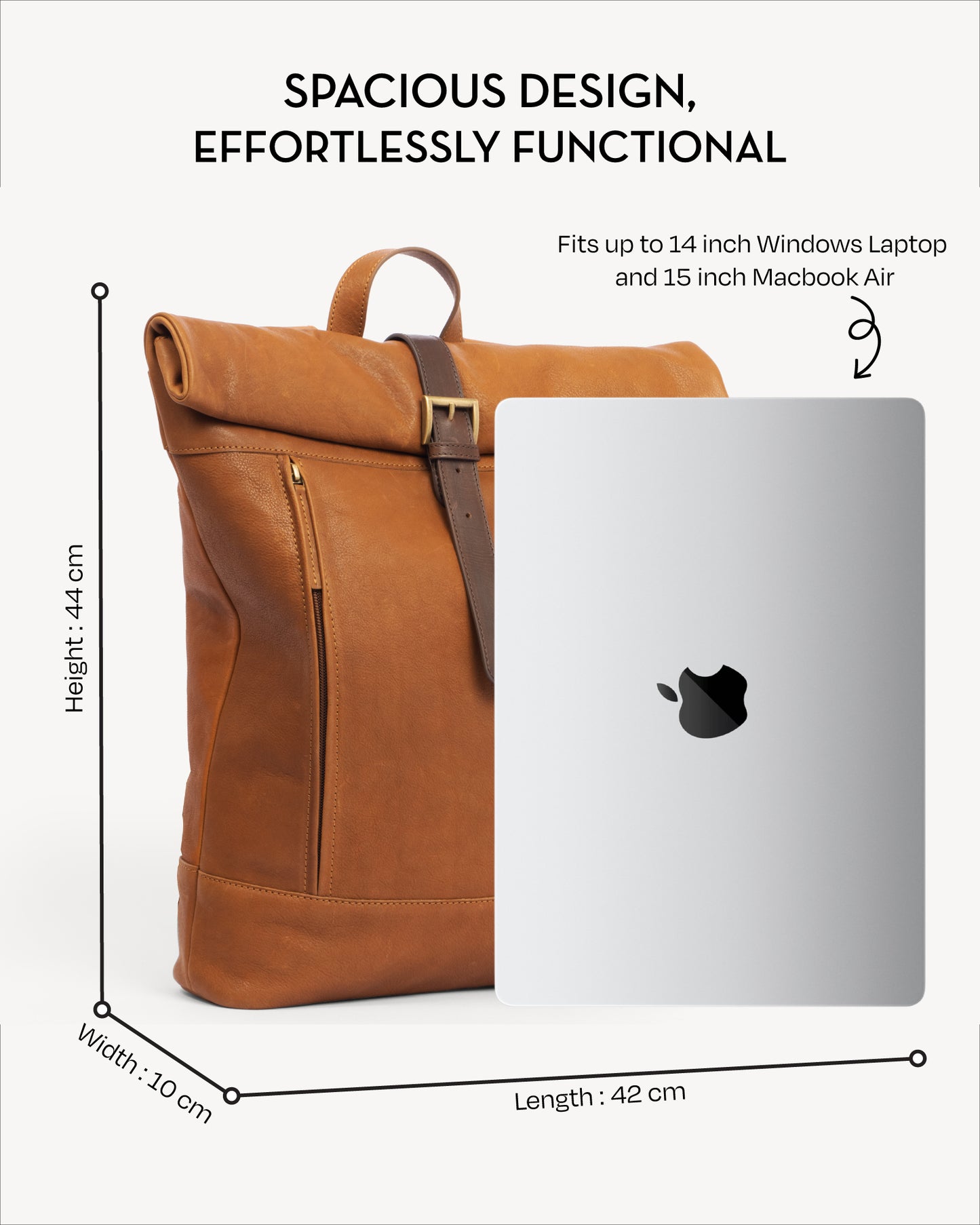 Oslo Backpack - Vintage Caramel