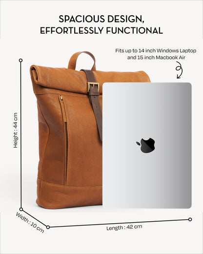 Oslo Backpack - Vintage Caramel