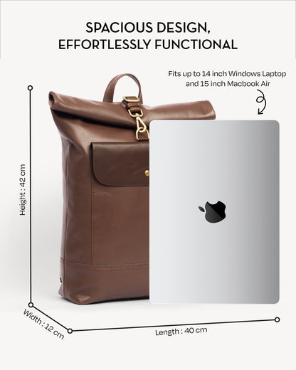 Berlin Backpack - Chestnut Brown
