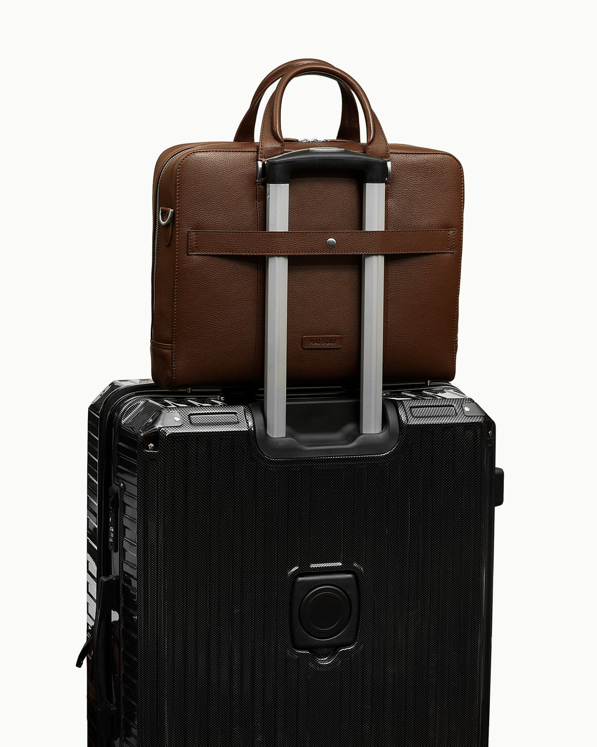 Monograph Briefcase 16" - Walnut Brown