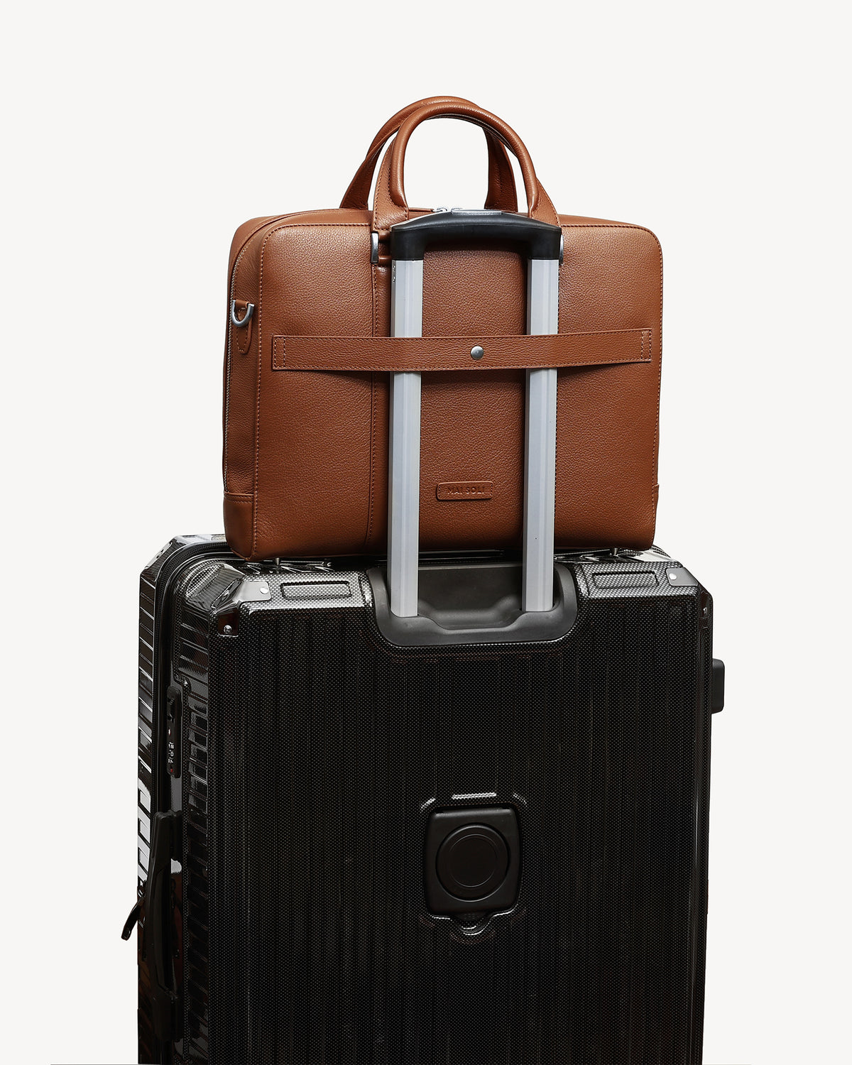Monograph Briefcase 16" - Camel