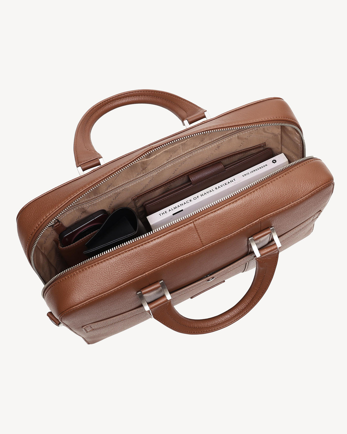 Monograph Briefcase 15" - Camel