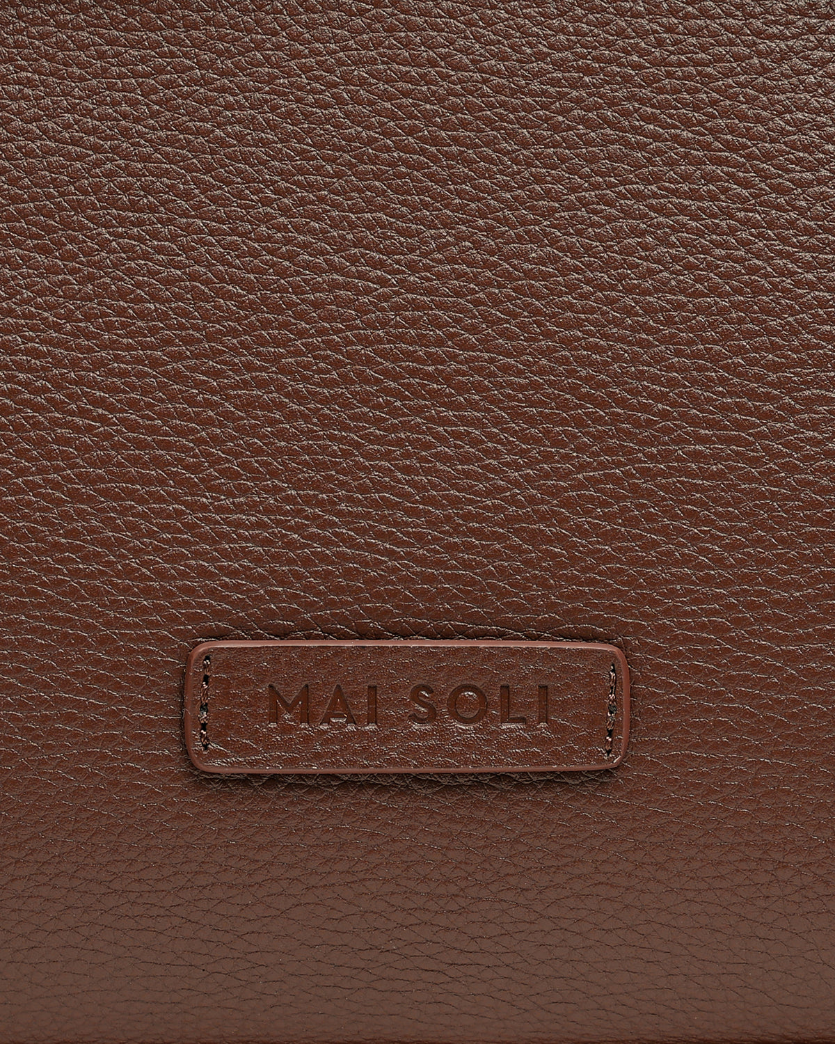 Monograph Briefcase 16" - Walnut Brown