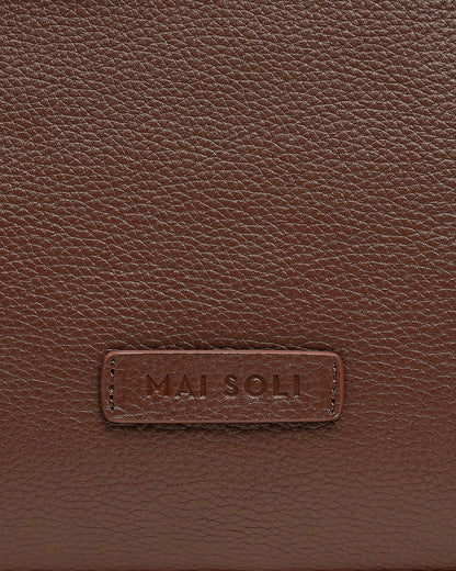 Monograph Briefcase 16" - Walnut Brown