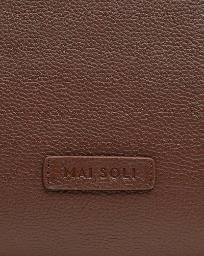 Monograph Briefcase 15" - Walnut Brown