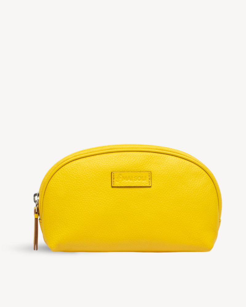 Dome Large Cosmetic Case - Yellow