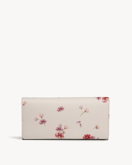 Cosmos Flap Wallet - Beige