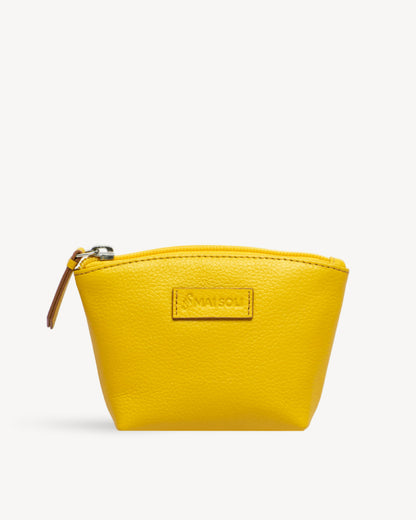 Paris Small Essential Pouch - Yellow