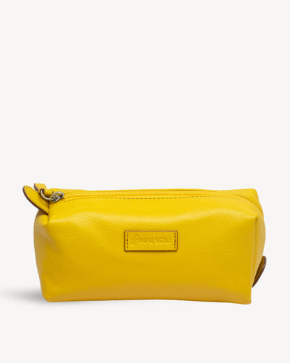 London Cosmetic Case - Yellow