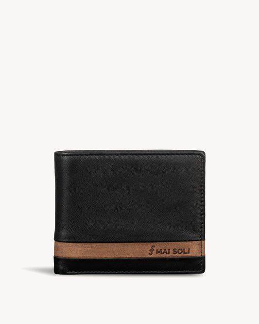 Club Slim Bi-fold Wallet - Black