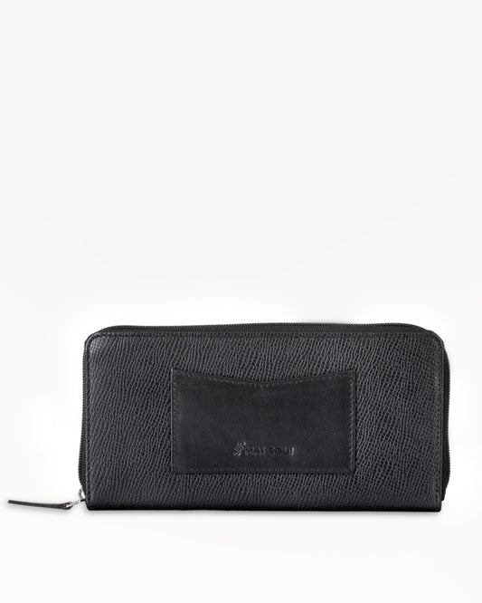 Coco Zip Around Wallet - Black