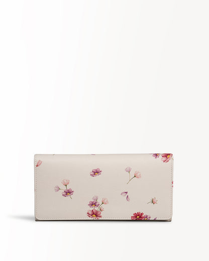 Cosmos Flap Wallet - Beige