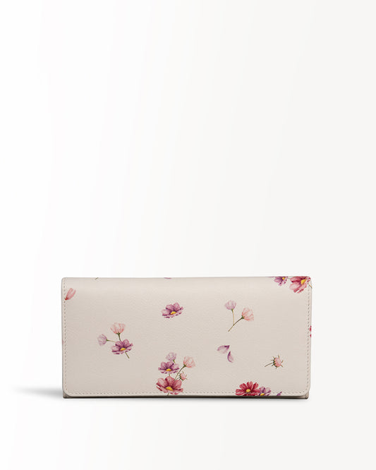 Cosmos Flap Wallet - Beige