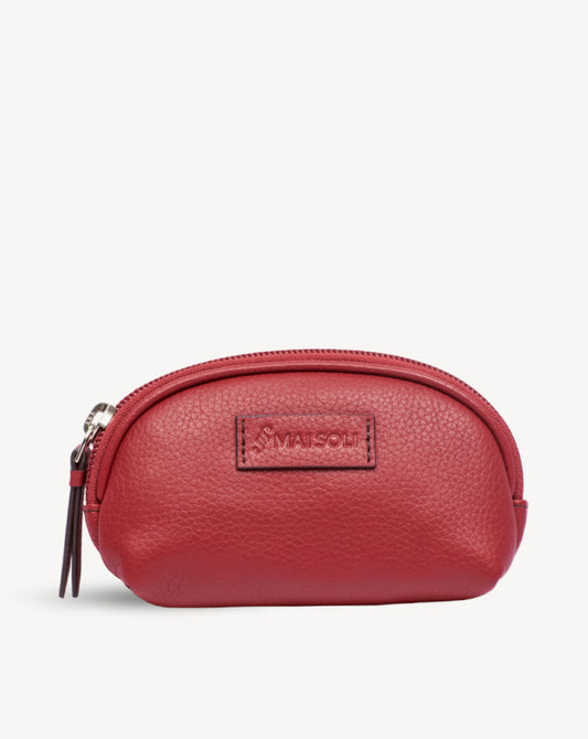 Dome Small Key Pouch - Red